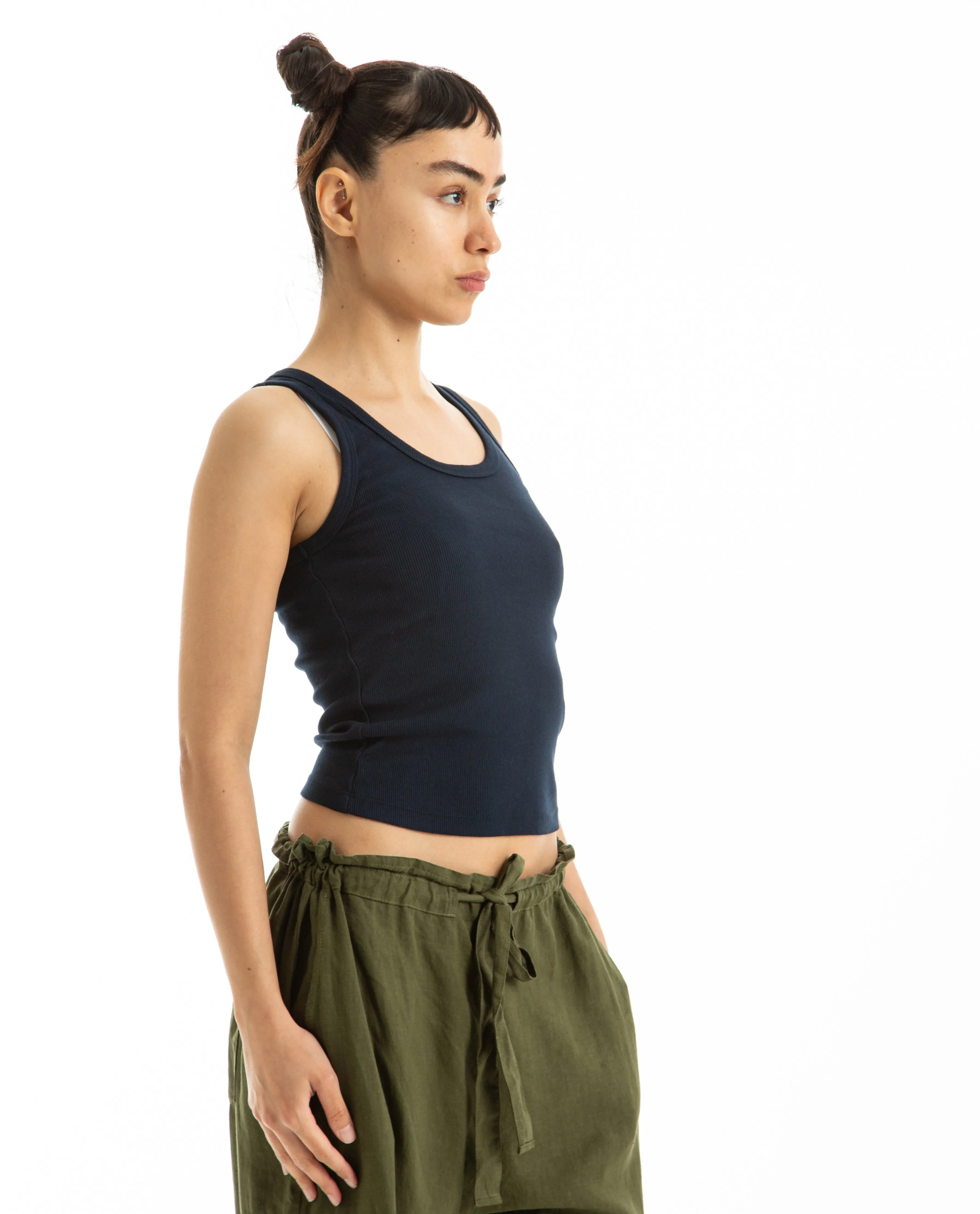 2X1 Rib Classic Tank New Navy