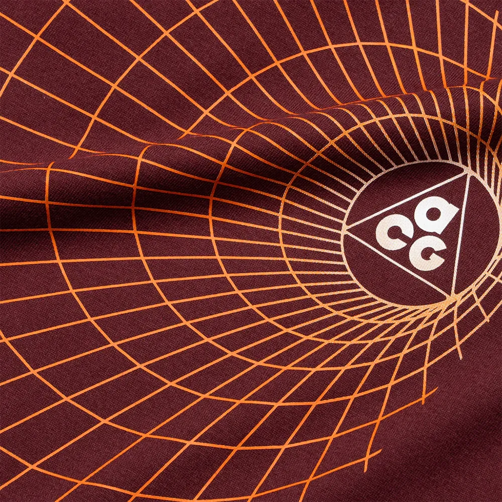 ACG "Manhole" LS T-Shirt 'Night Maroon'
