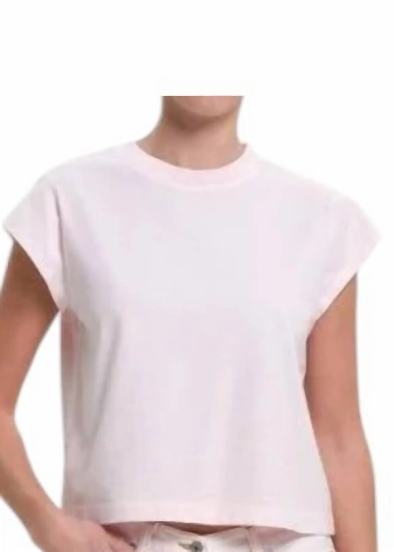 Agolde - Women's Bryce Cap Sleeve Tee