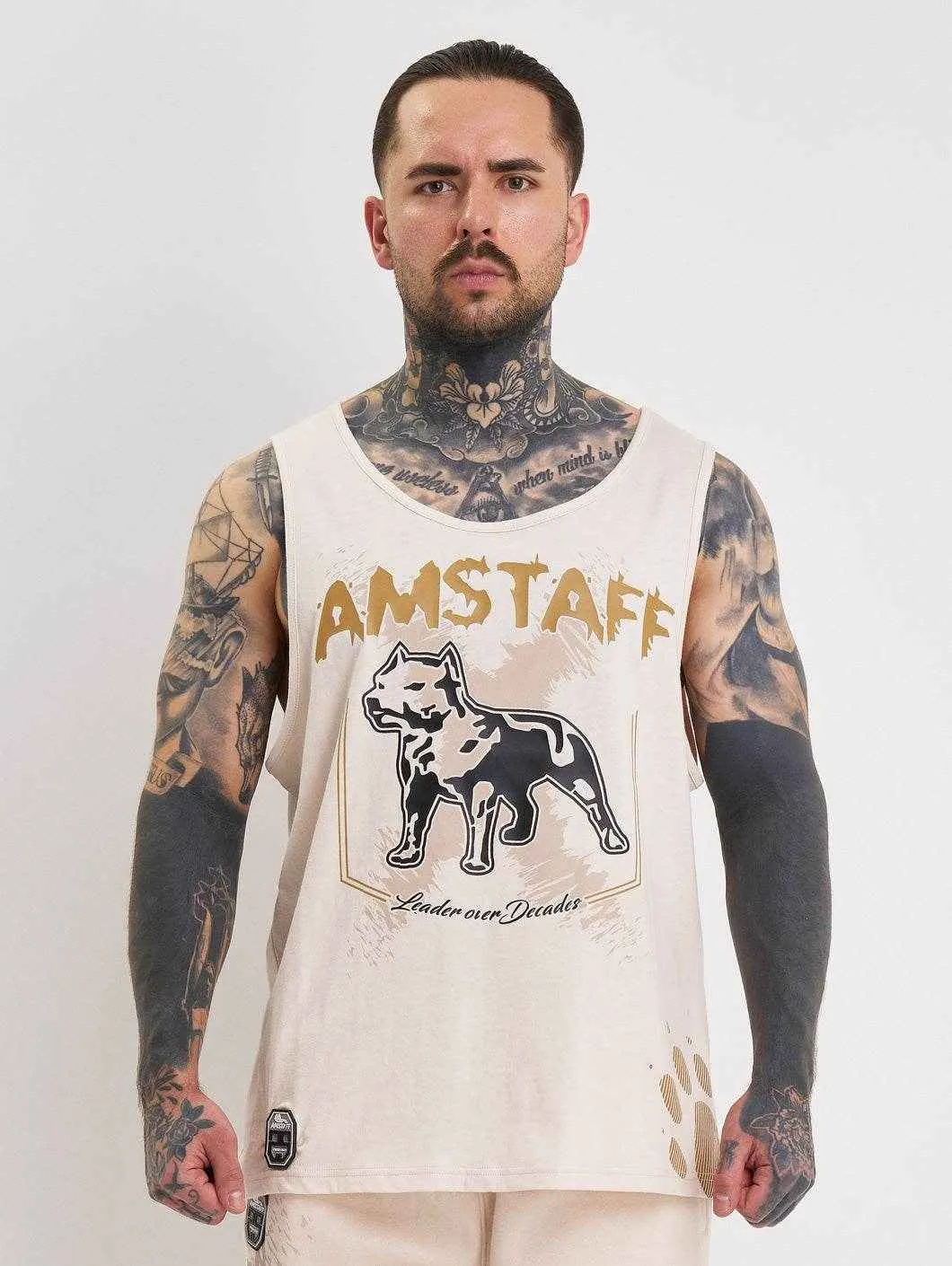 Amstaff Kaldar Tanktop Creamwood