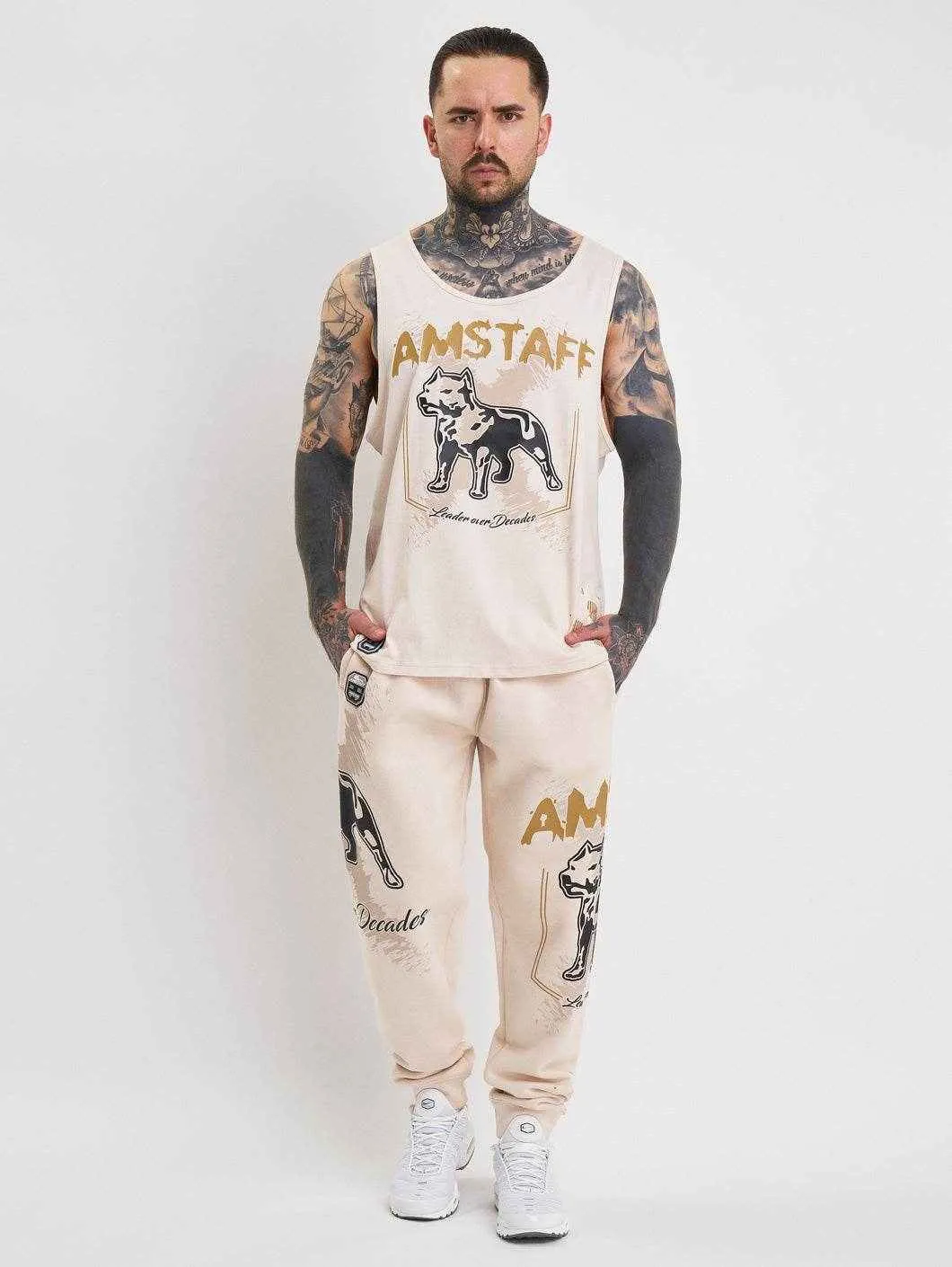 Amstaff Kaldar Tanktop Creamwood