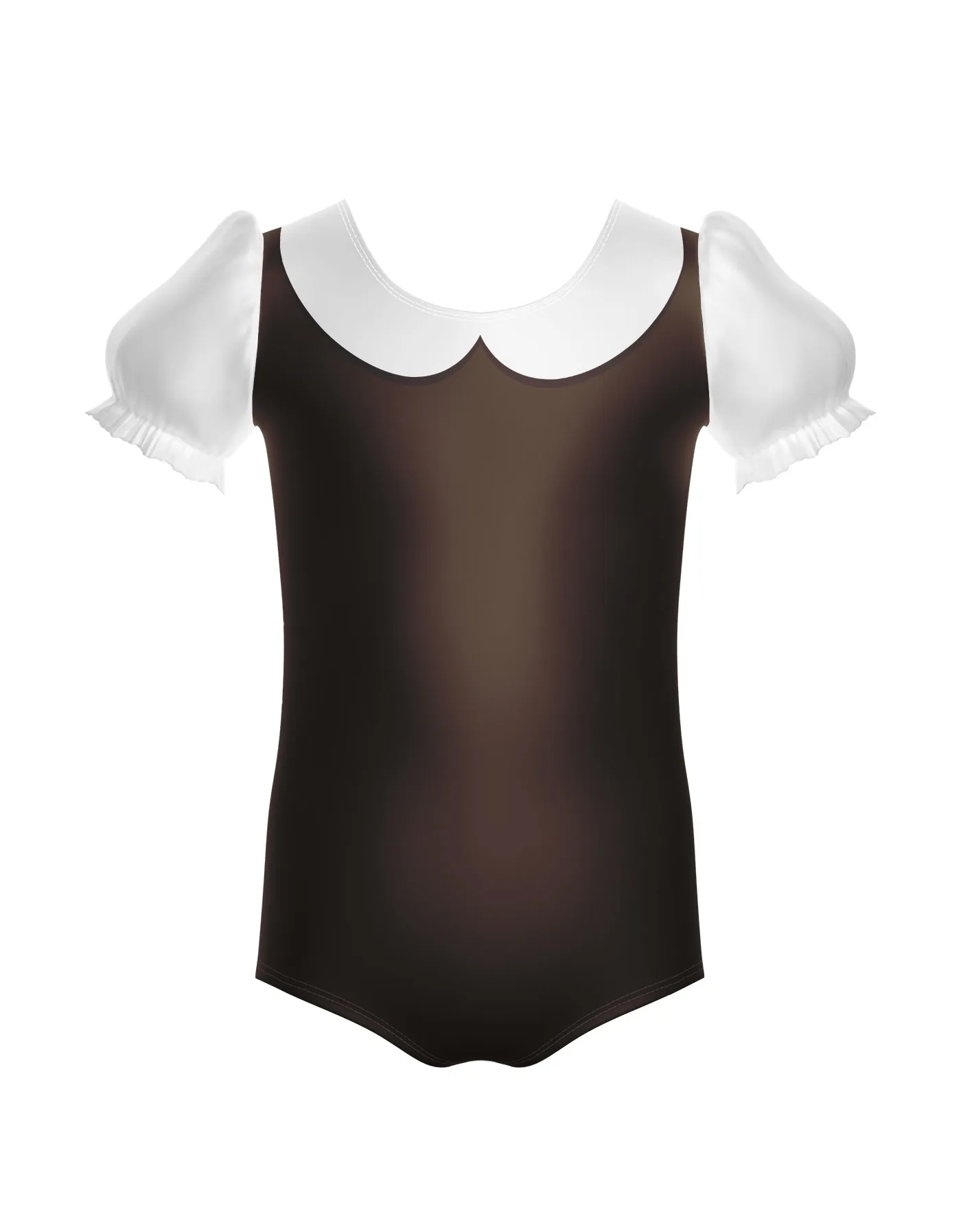 Belle Peasant Puff Sleeve Leotard