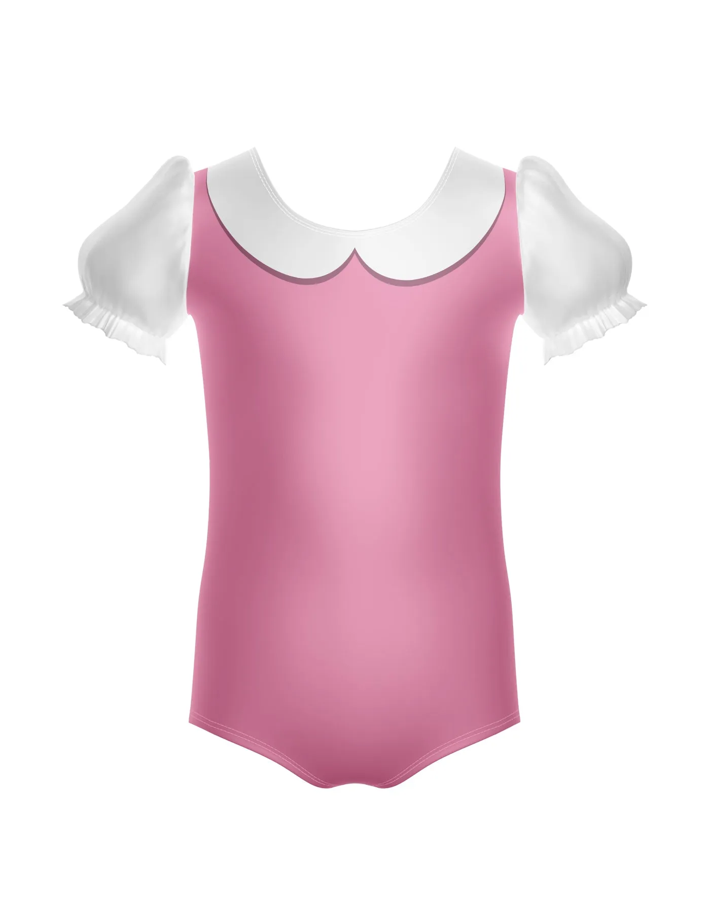 Belle Peasant Puff Sleeve Leotard