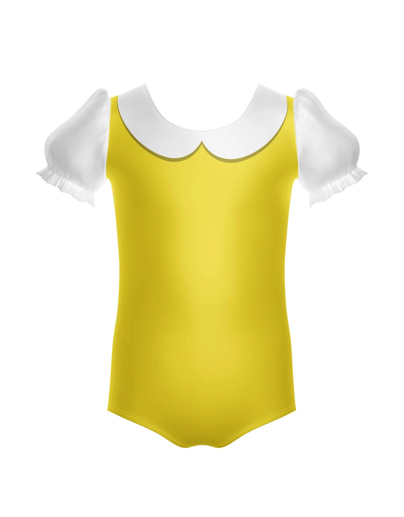 Belle Peasant Puff Sleeve Leotard