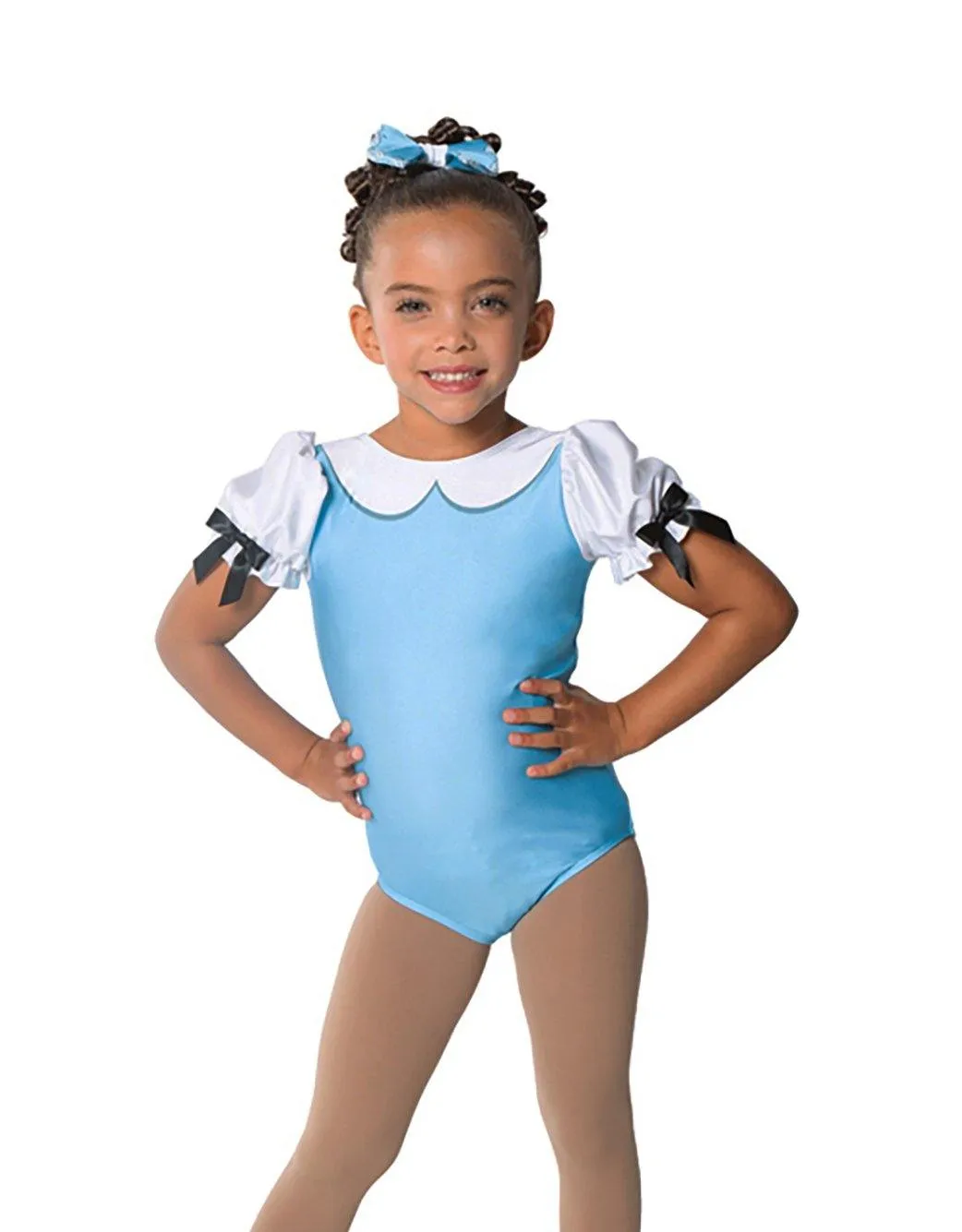 Belle Peasant Puff Sleeve Leotard