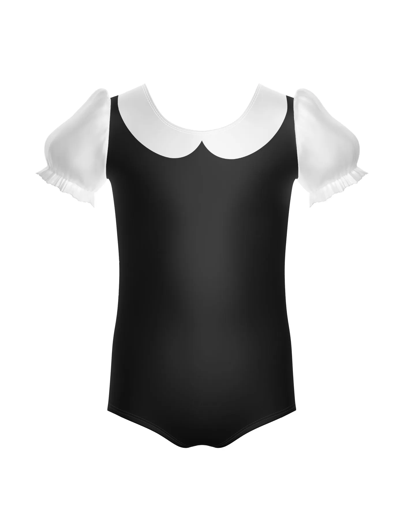 Belle Peasant Puff Sleeve Leotard