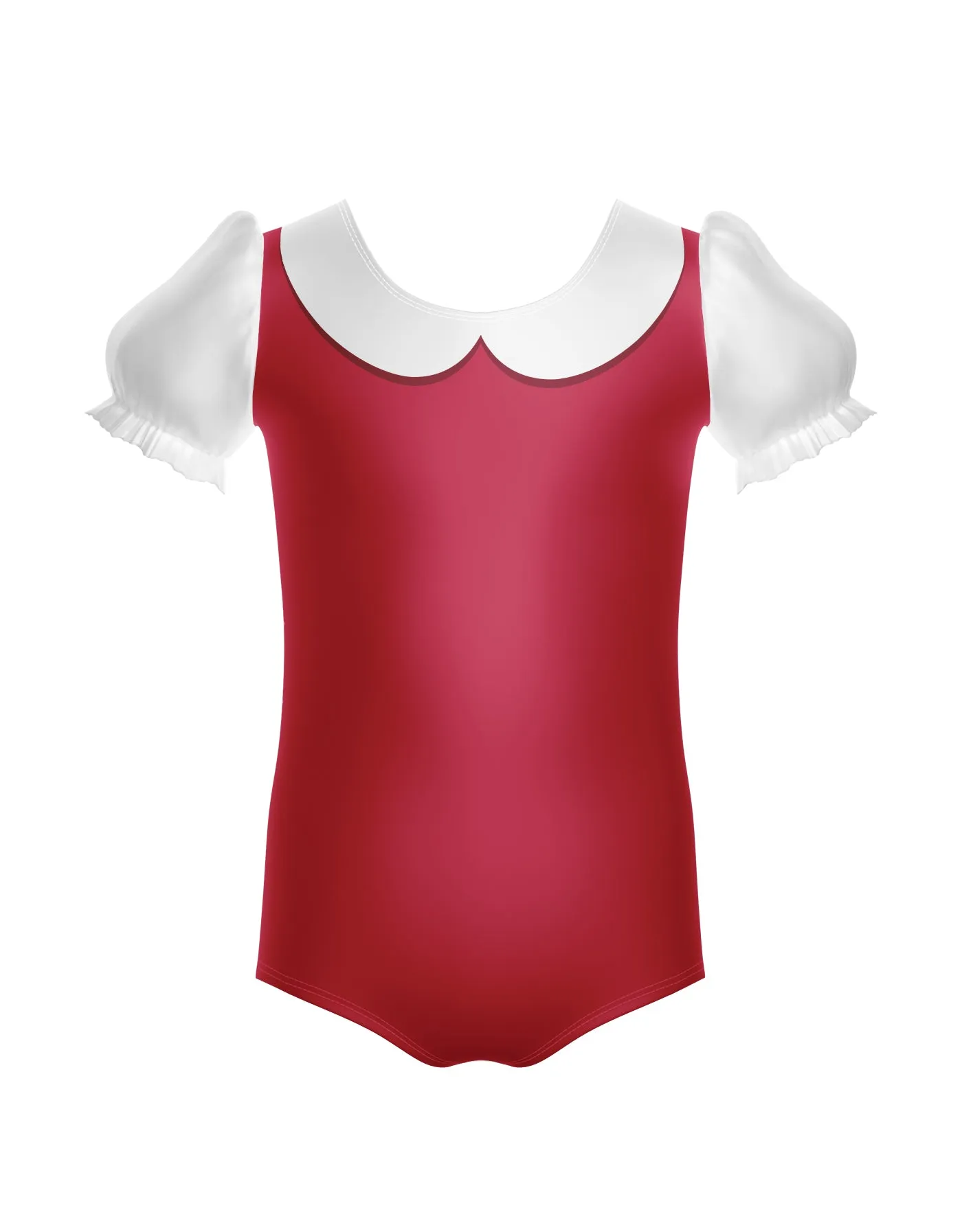 Belle Peasant Puff Sleeve Leotard
