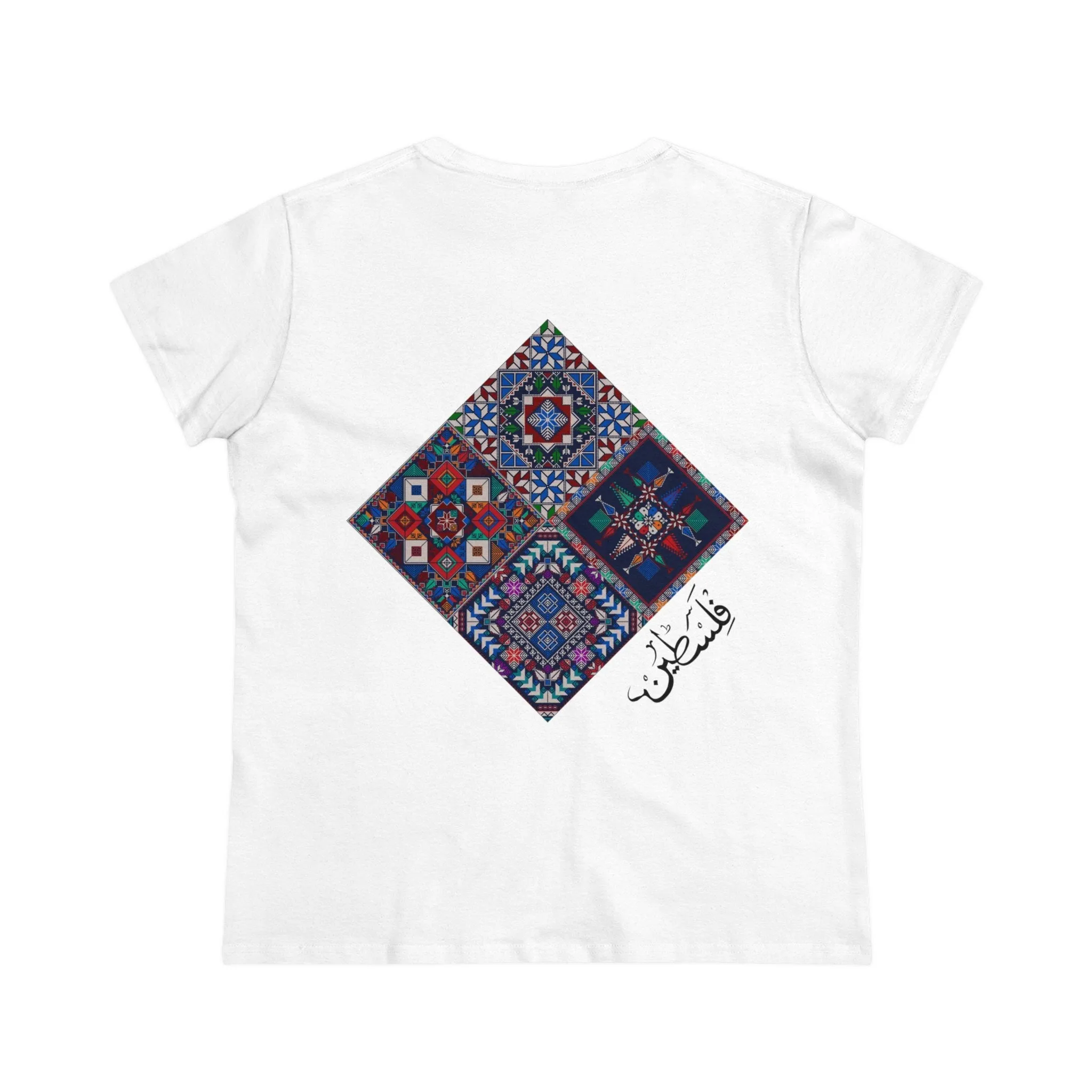 Blue Tatreez Women's Semi-Fitted Tees