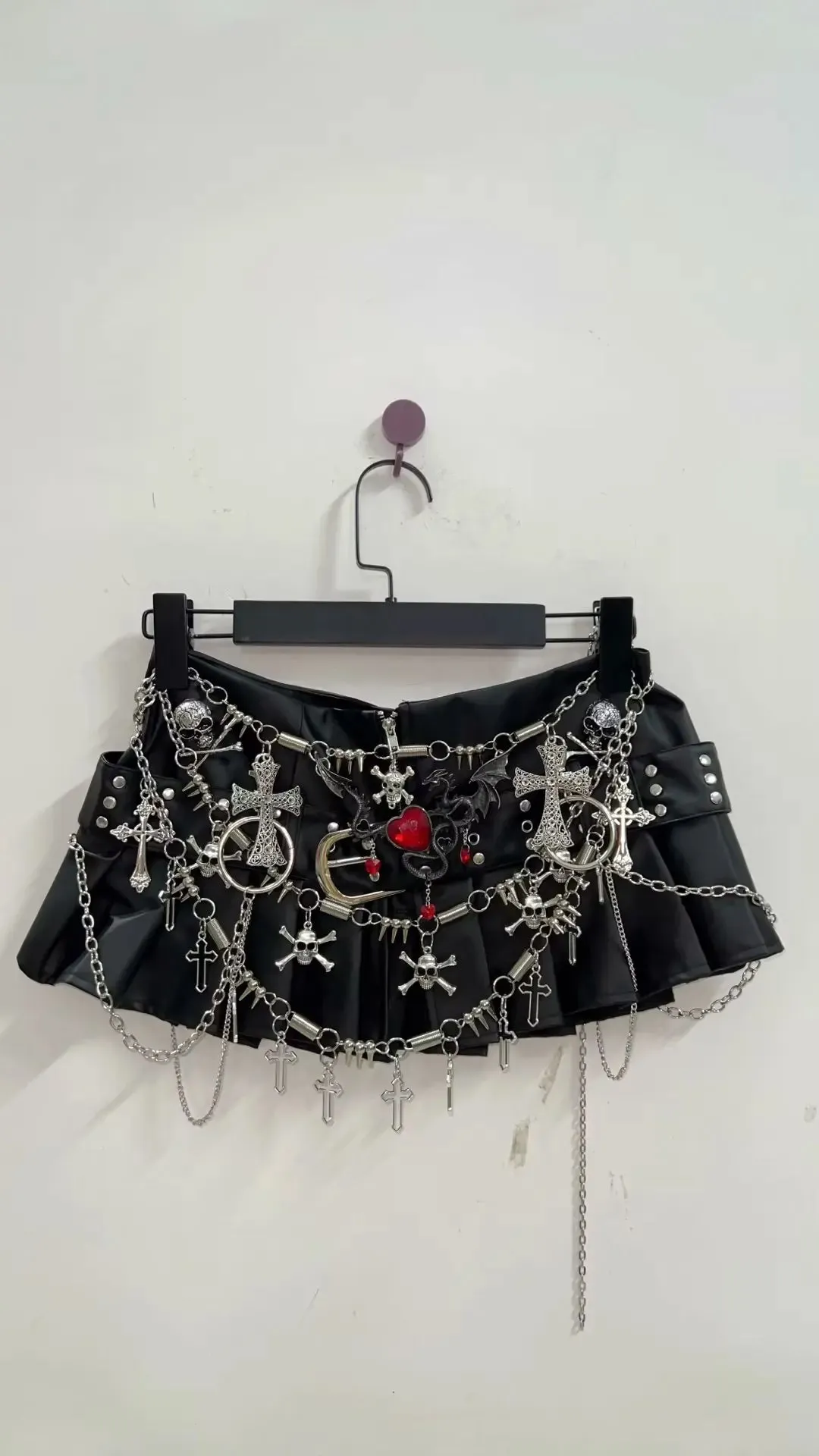 Cross Short skirts  Punk Short skirts sexy Gothic Short skirts harajuku  Short skirts y2k clothes y2k fashion y2k  Short skirts