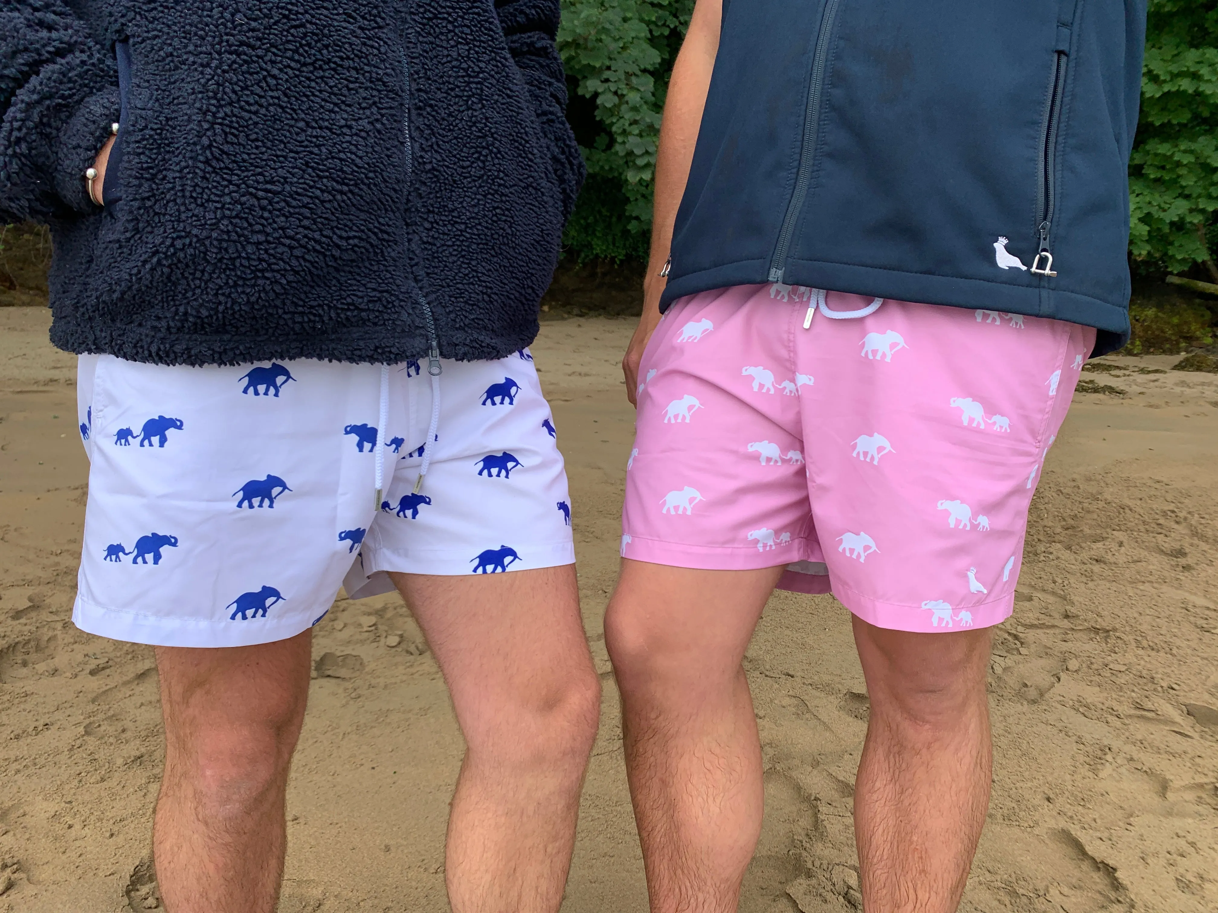 ELEPHANT SWIM SHORTS | PINK