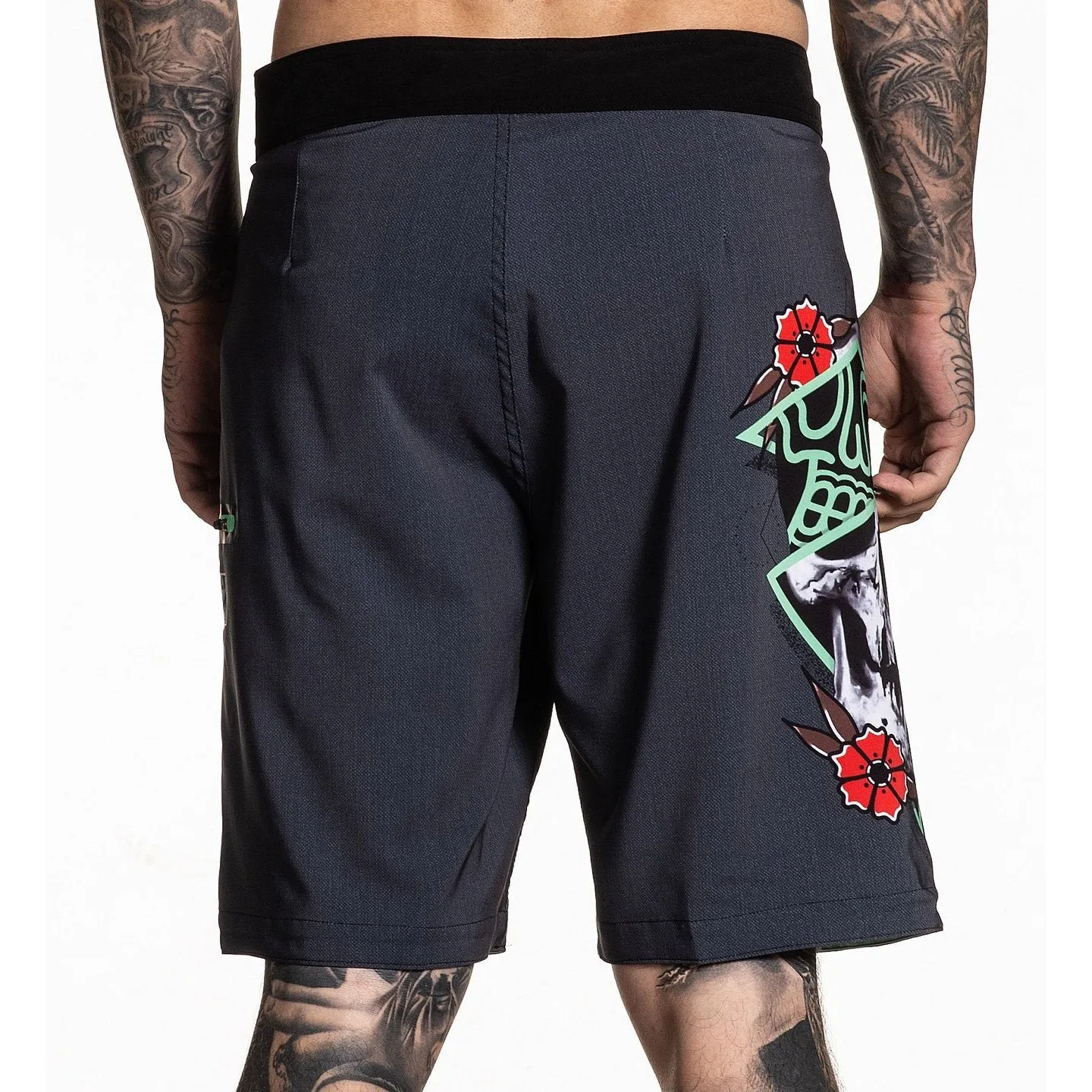 Rigoni Skull Board Shorts