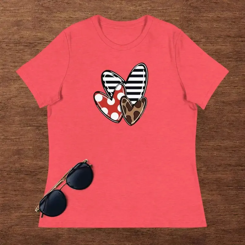 Snuggle Up in Love with Our Adorable Valentine Heart Tees