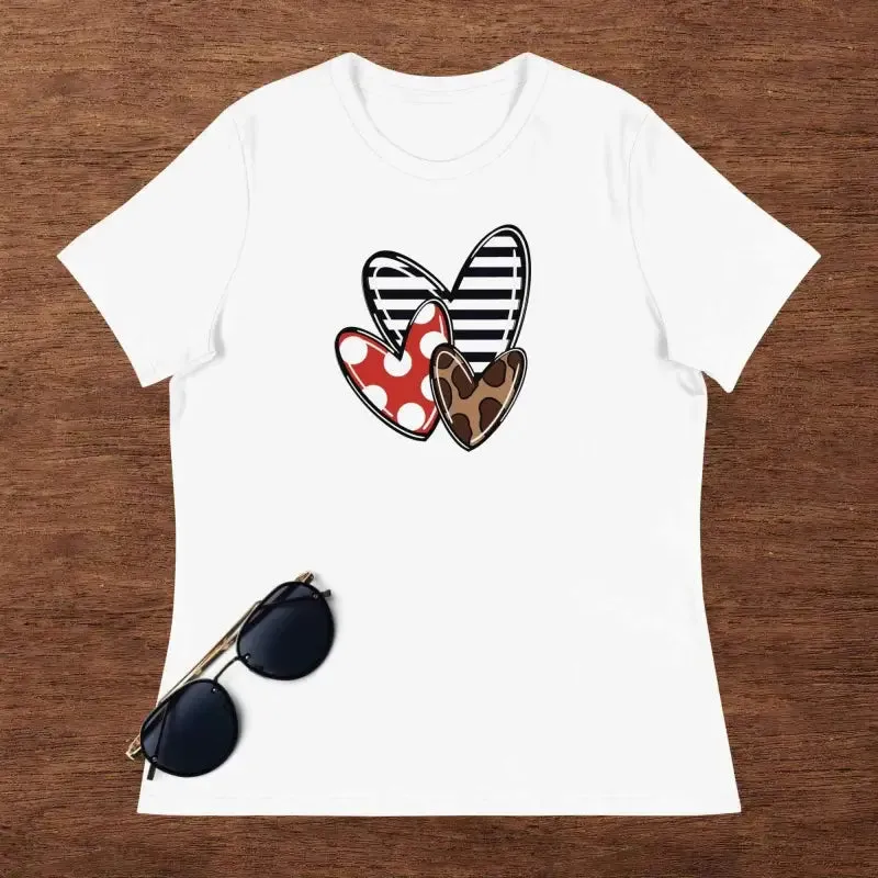 Snuggle Up in Love with Our Adorable Valentine Heart Tees