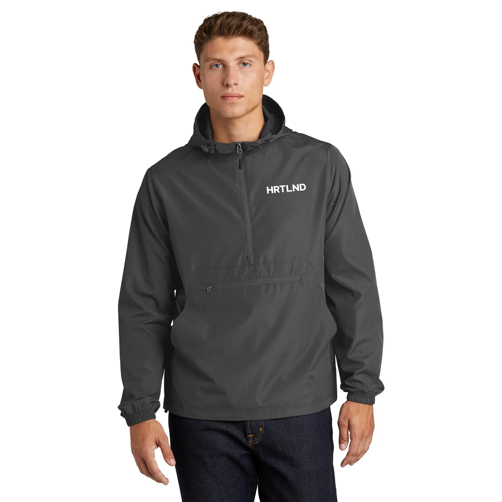 Sport-Tek Packable Anorak Jacket