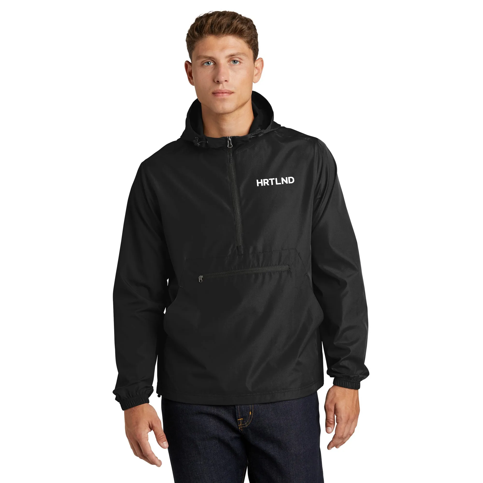 Sport-Tek Packable Anorak Jacket