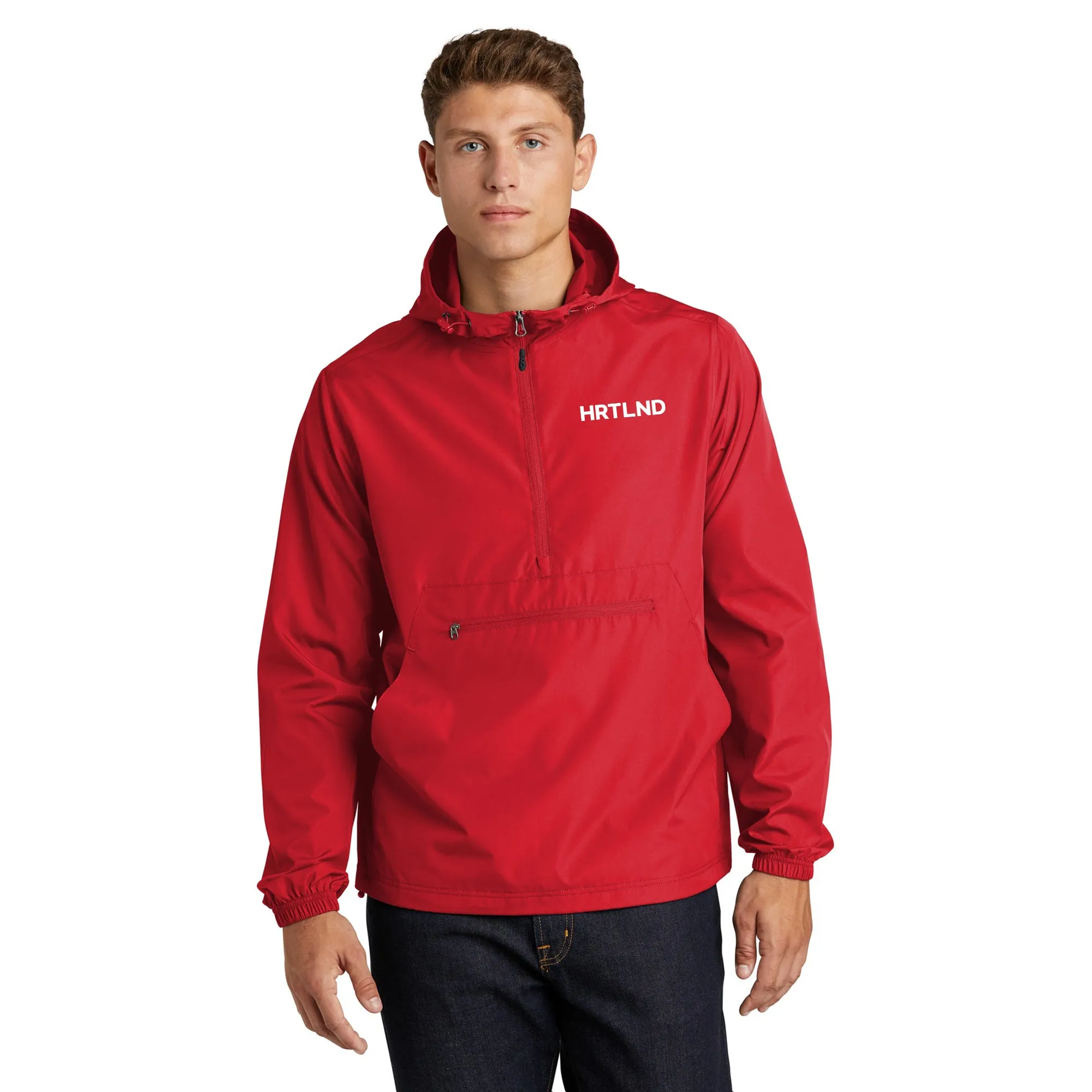 Sport-Tek Packable Anorak Jacket