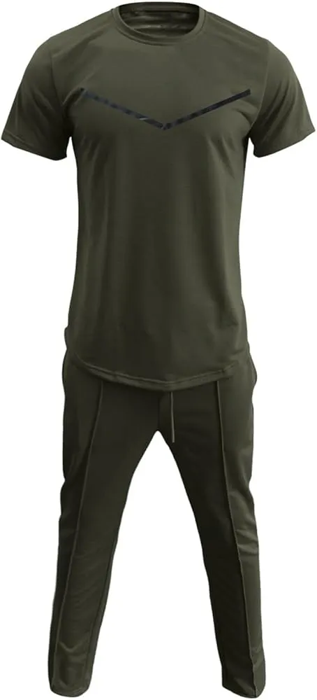 T Shirt for Man Casual Crewneck Solid Texture Knit Shirt Bulk T Shirts for Men Slim Tshirts for Men Men Plain   S014977